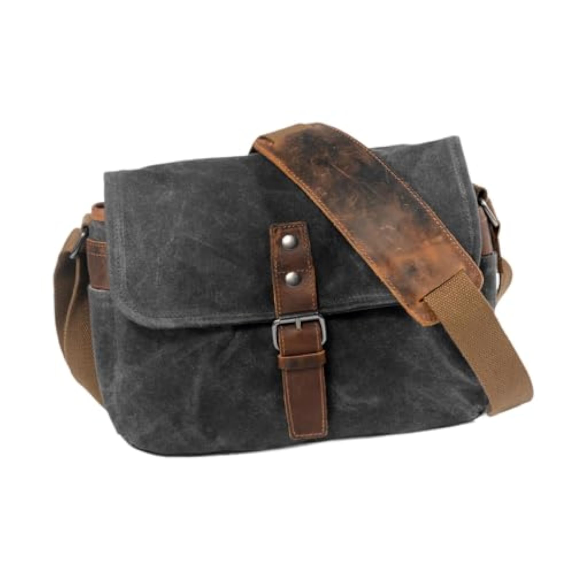 Stylish Waterproof DSLR Camera Bag for Photographers, Dark Gray