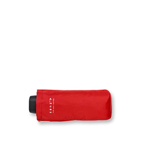 Parapluie tempête micro Senz° rouge résistant au vent fort