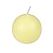 Zest Candle 6-Piece Ball Candles, 3-Inch, Ivory