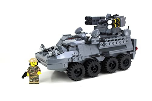 Battle Brick Collectible Army SHORAD APC Vehicle Hand Sorted Custom Set
