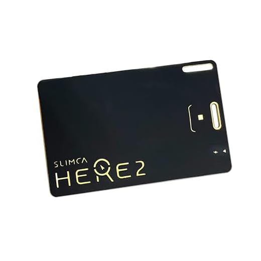 SLIMCA HERE 2 Tracker Card for All Devices