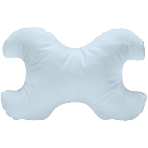 Save My Face!" Pillow The Original Anti-Wrinkle PILLOWETTE Le Grand Pillow (Sky Blue, 500 Thread Count 100% Cotton)