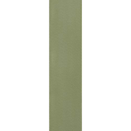 Image of Berwick Offray 361801 1.5 inch Wide Single Face Satin Ribbon, Spring Moss Green, 4 Yds