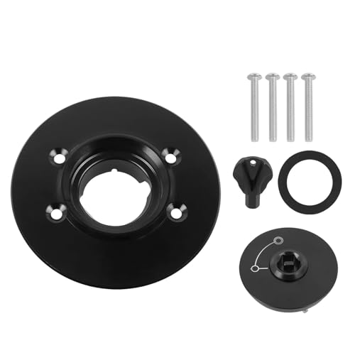Bouchon de réservoir moto pour F650GS R1200GS S1000RR aluminium noir