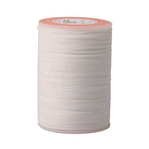 Hilo para coser cuero 0.45mm blanco poliéster miniatura 2