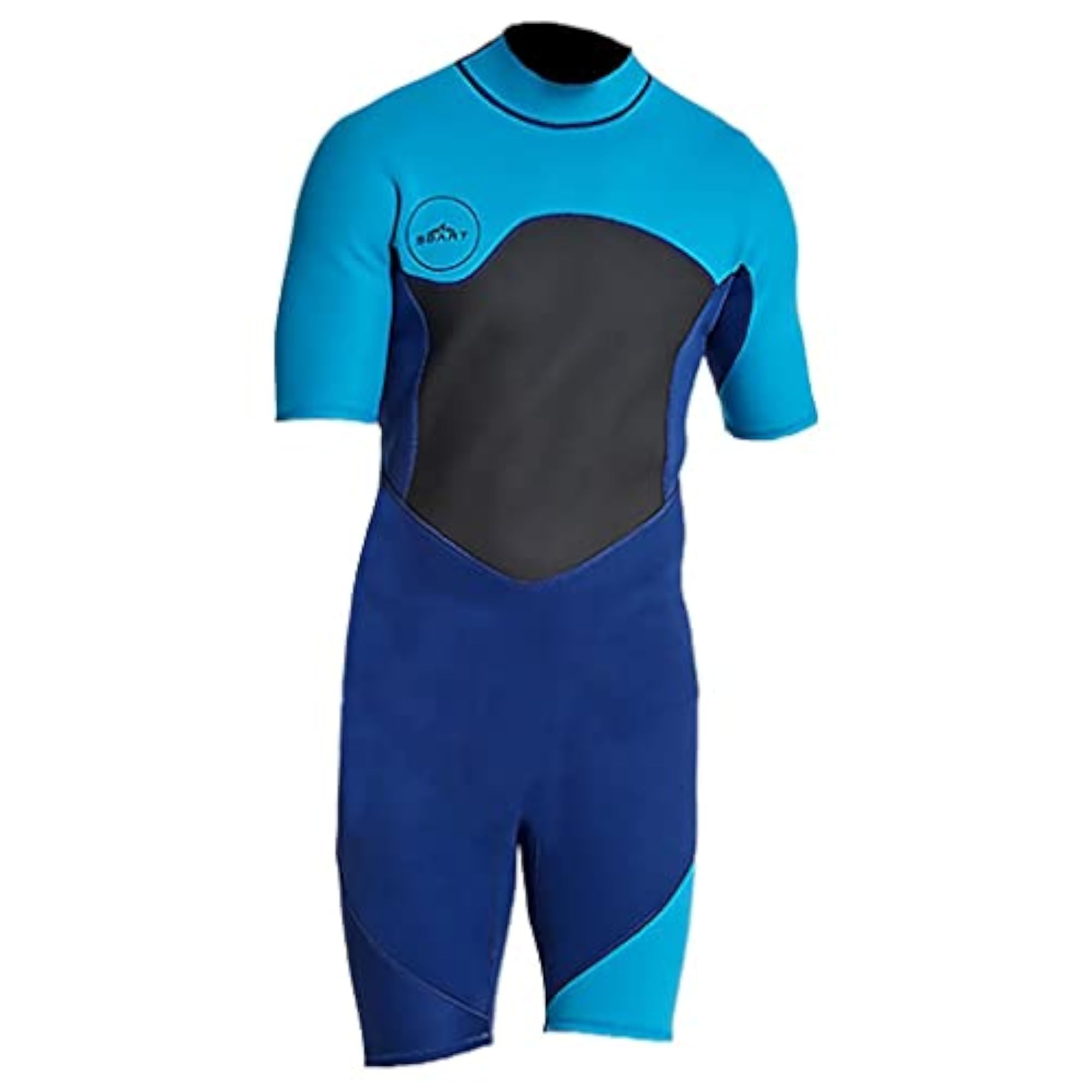 Mens 2mm Shorty Wetsuit for Diving and Surfing