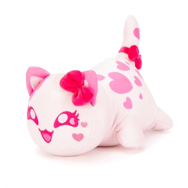 DUUGER Cat Plush with Heart Stuffed Animal Plushies for Girlfriend Valentine's Day