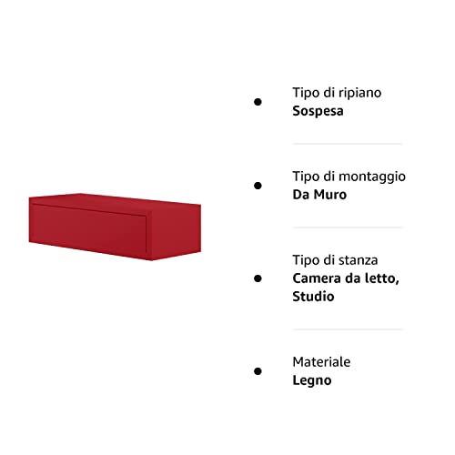 MODULARREDO | LEGOLO Mensola da Muro con Cassetto