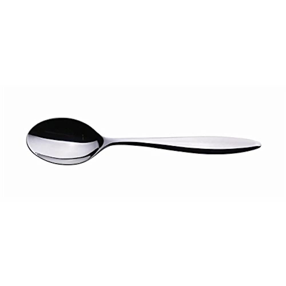 Genware NEV-TES-TD Teardrop Tea Spoon, 18/0