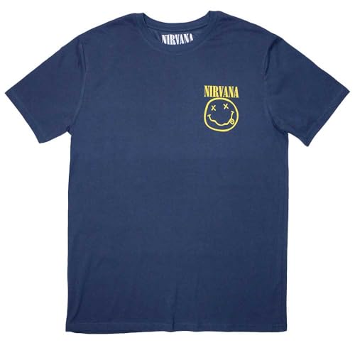 T-shirt Nirvana grunge pour vos concerts et festivals rock en taille XXL