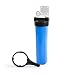 Aquaboon Big Blue 4.5 x 20" Whole House Well Water Filter System with Pressure Release (1" Port) | Certified According to FDA | Compatible with Pentek 150233, 150235, Geekpure BB-20B