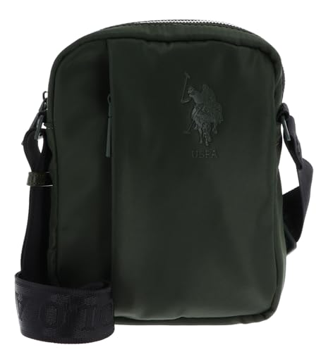 Bolso bandolera U.S. Polo Assn. Umpire elegante en exclusivo verde abeto
