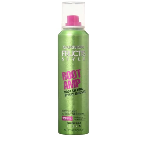 Garnier Fructis Root Amp Root Lifting Spray Mousse, 5 oz