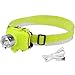 Jeorywoet Diving Headlamp, 600mAh 120lm Diving Flashlight, 3W 4 Mode Waterproof Dive Light, Fluorescent Green Underwater Flashlight with Adjustable Headband