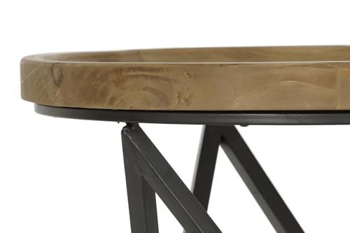 Table basse métal et cristal de haute qualité au design géométrique raffiné