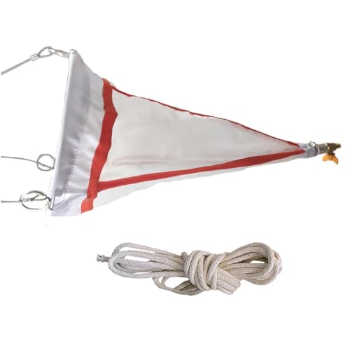 ERRULAN 200 Mesh Plankton Collection Net- 23.62 in /60 Cm Long, 11.8 In/30 Cm in Diameter, 25# Fine Mesh Widened Plankton Net with 5 M Sampling Rope, Experimental Nylon Sampling Net