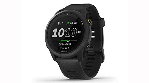 Garmin Forerunner 745 – GPS-Triathlonuhr mit individuellen Trainingsplänen, speziellen Lauffunktionen und detaillierter Trainingsanalyse. 1,2“ Farbdisplay, Akkulaufzeit bis zu 1 Woche, wasserdicht