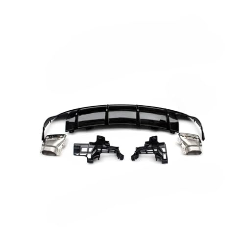 RBCCH Rear Bumper Compatible For Mercedes-Benz CLA Class W117 CLA260 CLA45 AMG Style 2013-2018,CLA Class PP Lip Diffuser With Ex
