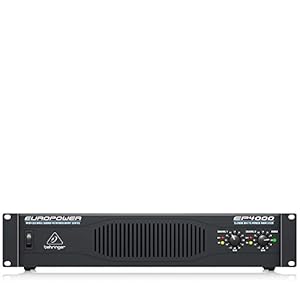 Behringer EP4000 Professionele 4000 watt stereoversterker met ATR (Accelerated Transient Response) technologie