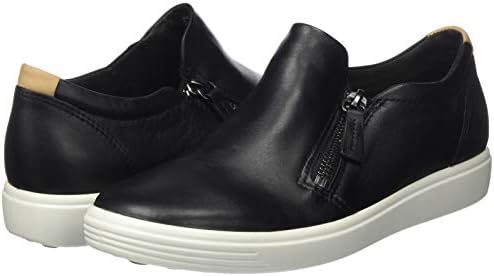 ecco soft 7 side zip sneaker