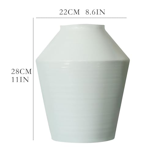 Vase fleur rétro bleu et blanc pour sublimation de salon