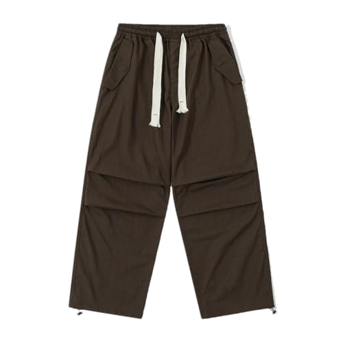 Solid Color Casual Simple Stretch Vintage Pocket Stitching Outdoor Men's Work Pants