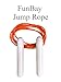 FunBay Jump Rope, Tangle-Free Rapid Speed Jumping Rope Cable for Home Gym Exercise
