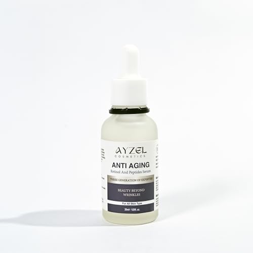Image of Face Anti Aging Rentional And peptides Serum ? Hydrating & Brightening Formula | Lightweight, Non-Greasy, Quick Absorption | Daily Skincare for Glowing & Healthy Skin 30 ml