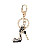 JINYISI Key Chain,Keychain for Men and Women,High heel Key Chain with,Multifunctional Keychain,key c