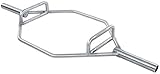 Fitvids Olympic 2-Inch Hex Weight Lifting Trap Bar, 1000-Pound