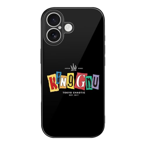iPhone 17 �P�[�X King Gnu �w�ʃK���X TPU �ƌ݊����̂��� �ی�J�o�[ �ϏՌ� ���^ �y�� ���C�����X�[�d�Ή� ����~�� ���ϖh�~ �w��h�~ ������� �X�}�z�P�[�X �V���v�� �l�C �A�C�t�H�� iPhone 17 �p