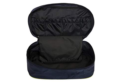 HomeStrap Nylon Undergarment/Innerwear Pouch for Travelling- Blue