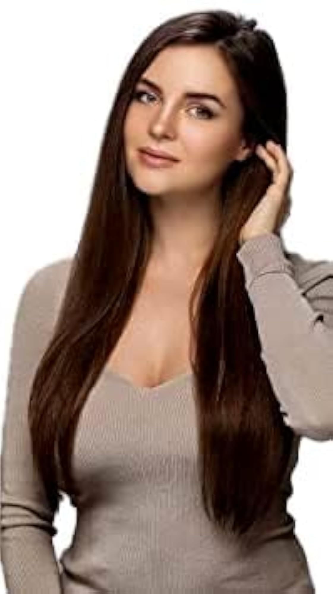 Silky Hair Closure Toppers for Thin Hair, Natural Black Brown
