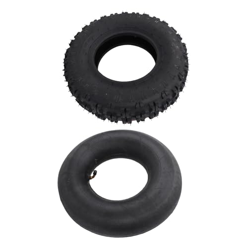 Keenso Tire, Heavy Duty 4.10-6 Tubeless Rubber Tire for Utility