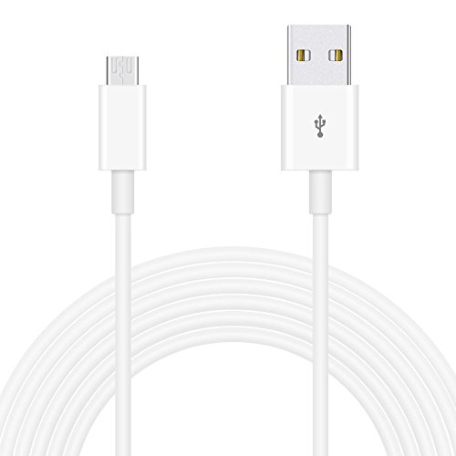 Dual USB Charger and Power Adapter for Fire Tablets and Kindle eReaders, Amazon Fire TV Stick, Fire 7 Tablet, Kindle Paperwhite E-Reader,Kindle Voyage E-Reader,HD 8 10 Tablet,Echo Dot(White)
