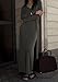 Tcremisa Women's Fall 2 Piece Outfits Knit Long Sleeve Cardigan Pullover Sweater Maxi Dress Set Winter Matching Sets Green