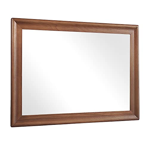 Culer YM004-24X32IN-2 Rustic Wood Wall Mirror thumb #1