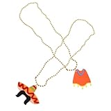 Collier mexicain - collier de fête mexicain est fabriqué en alliage, pas facile à changer de couleur, très , confortable à porter, breloques de collier