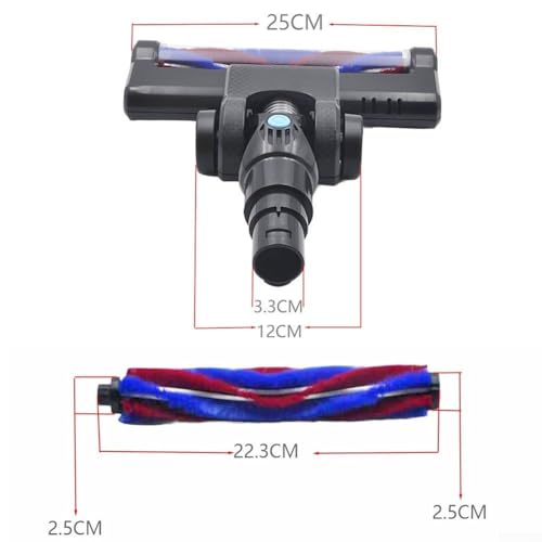 Barra de cepillo eléctrico de cabeza para alfombra INSE N6 N6S N650 4