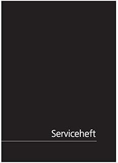 Lobsinger Edles Serviceheft - für BMW geeignet - universal Scheckheft & Wartungsheft. Blanko und 14 Jahre verwendbar!