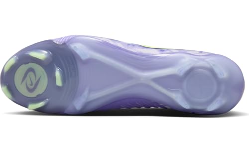 Nike United Phantom Luna 2 Elite FG High-Top Soccer Cleats (HF1600-500, Purple Agate/Barely Volt)4