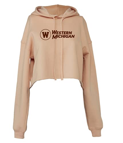 J2 Sport Women’s Logo Cropped Hooded Sweatshirt – NCAA Collegiate Pullover