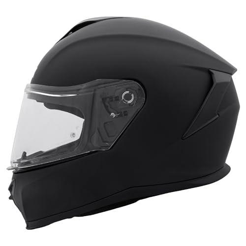 Zorax Falcon Matt Black L (59-60cm) Full Face Motorbike Helmet ECE...