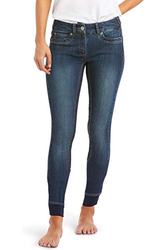 Ariat 192904642940 Halo Denim Full Seat Breech cover