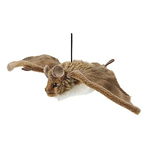 Living Nature Soft Toy - Small Bat (24cm), Pink,white
