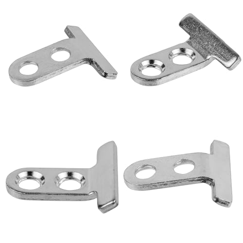 Frontblende Montagesatz für Geschirrspüler, 1 Set, inkl. Schrauben, Einbauset kompatibel mit Bosch, Siemens, Neff, usw., Frontbefestigung vollintegrierte Spülmaschine, Halterung Blende Front Küche