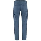 fjallraven 81463-534 karl pro zip-off trousers m pantaloni sportivi uomo indigo blue taglia 58