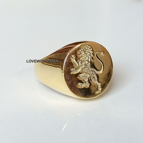 Encuentra la mejor selección de Anillos sellos hombres - los mas comprados. 2 Imagen adicional