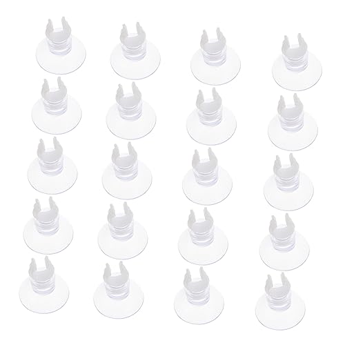 iplusmile 20ピースの魚タンク酸素管 リテーナー水族館水管支持継手