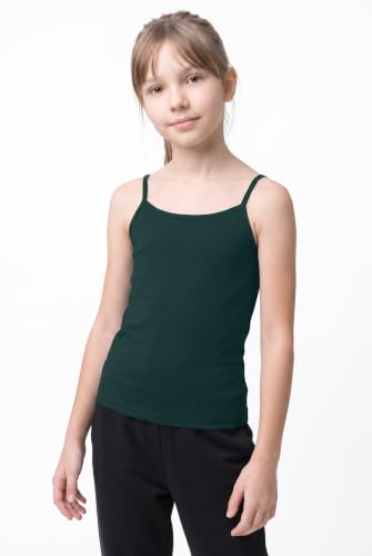 Image of Kurve Girl's Sleeveless Tank Top - Stretch Undershirts Cami Camisole, UV Protective Fabric, Rated UPF 50+ (Made in USA)